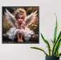 Preview: Diamond Painting Kleiner Engel wo dich Küsst